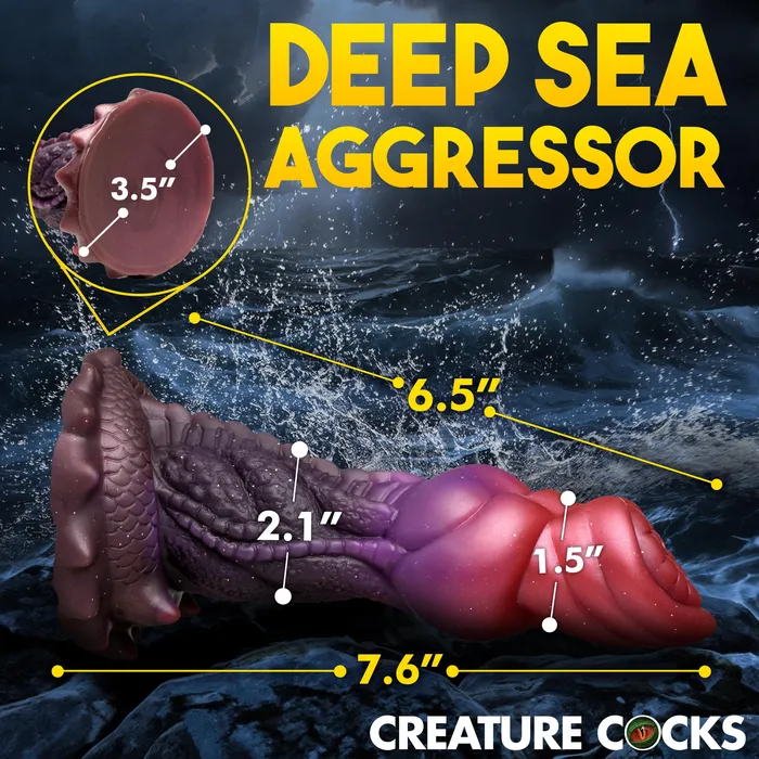 Creature Cocks Dildos Deep Diver Silicone Dildo