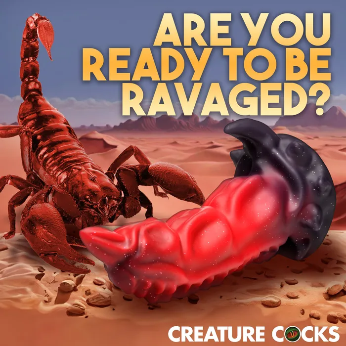 Creature Cocks Dildos King Scorpion Silicone Dildo