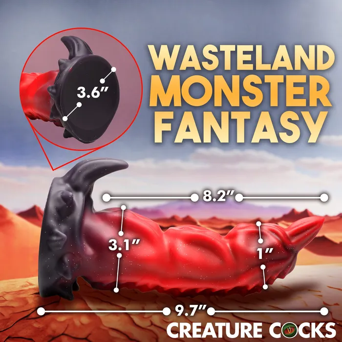 Creature Cocks Dildos King Scorpion Silicone Dildo
