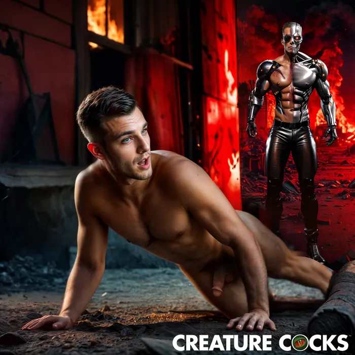 Creature Cocks Female Sex Toys Cyborg Cock Thrusting Vibrating Silicone Dildo