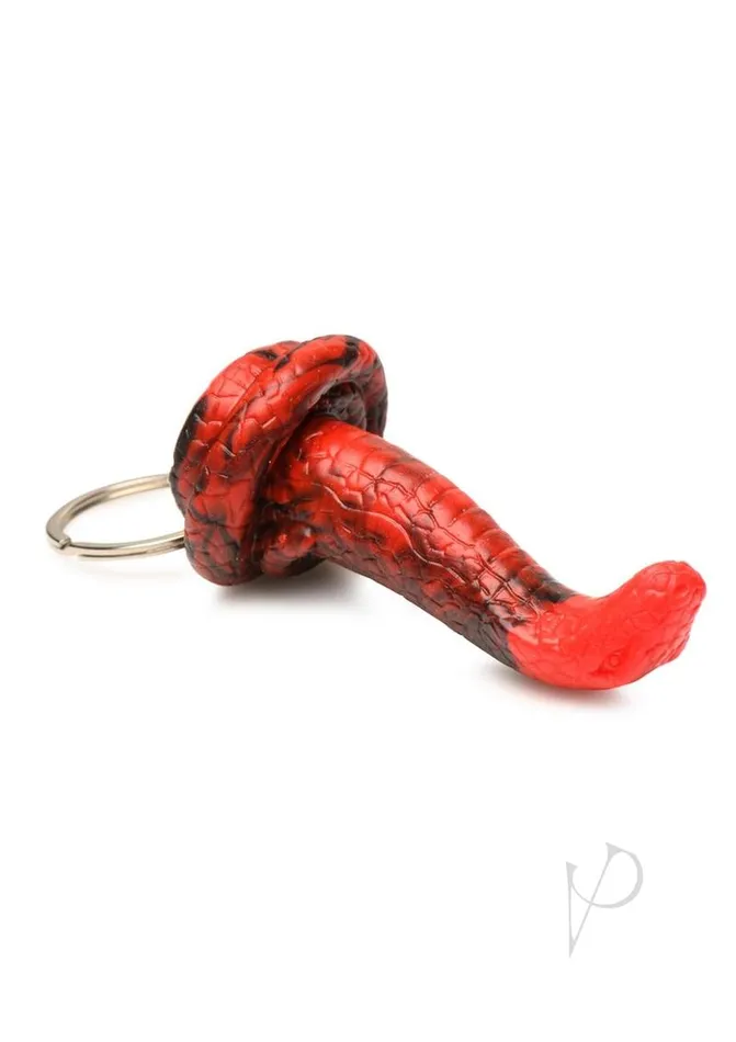 Creature Cocks King Cobra Keychain Red Creature Cocks Dildos