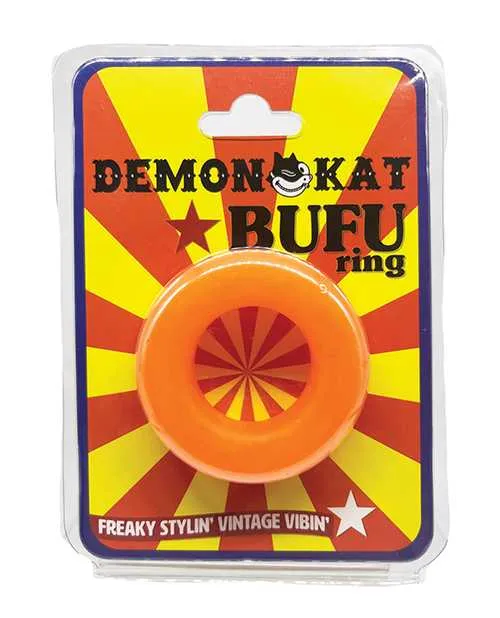 Demon Kat BuFu Ring Orange Demon Kat Male Sex Toys