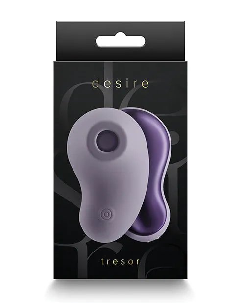 Desire Tresor Rechargeable Silicone Clitoral Stimulator Dusk Gray Desire Female Sex Toys Desire Tresor Rechargeable Silicone Clitoral Stimulator Dusk Gray Desire Female Sex Toys