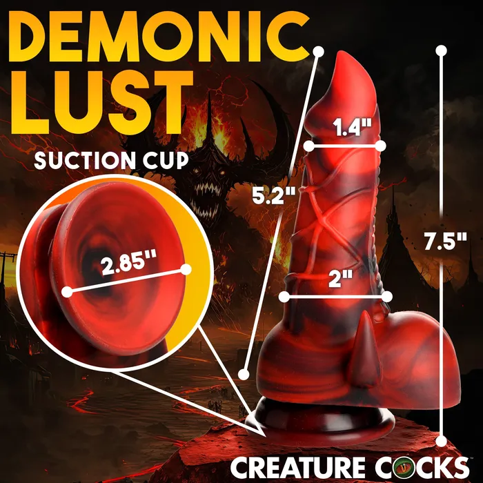 Dildos Creature Cocks Horny Devil Demon Silicone Dildo