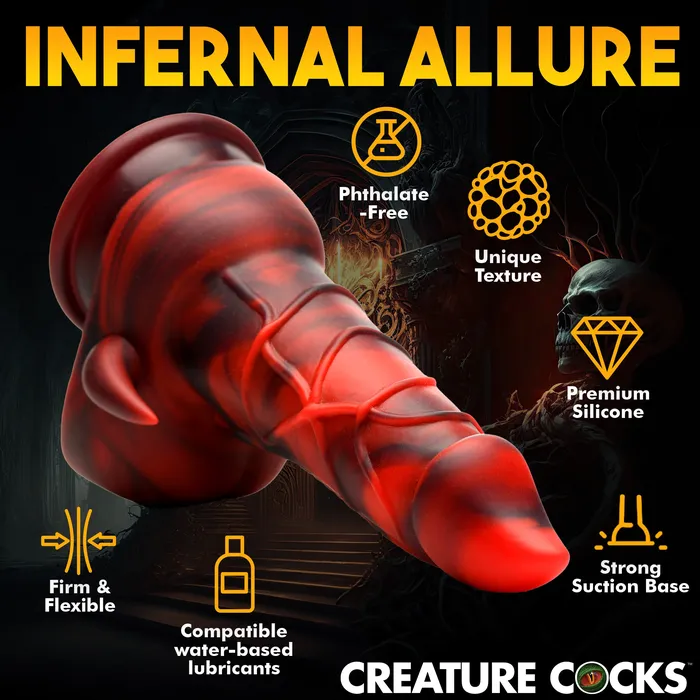 Dildos Creature Cocks Horny Devil Demon Silicone Dildo