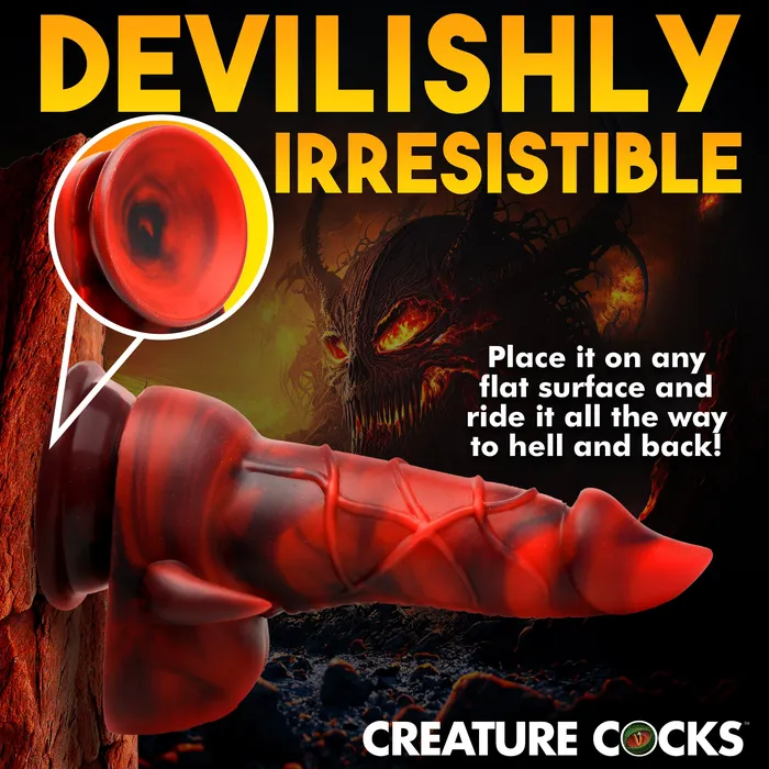 Dildos Creature Cocks Horny Devil Demon Silicone Dildo