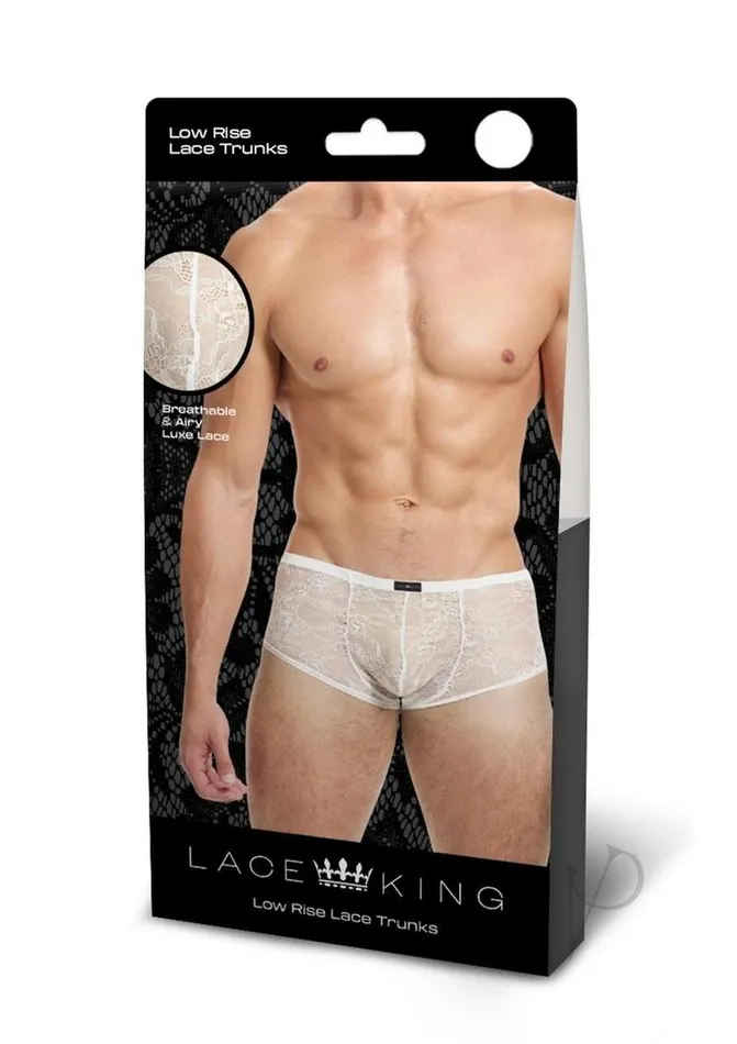 Dildos Lace King Lace King Lace Trunks LargeXLarge White