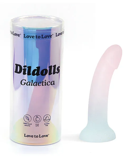 Dildos Love To Love Love to Love Dildolls Galactica Silicone Dildo PinkGreen Dildos Love To Love Love to Love Dildolls Galactica Silicone Dildo PinkGreen