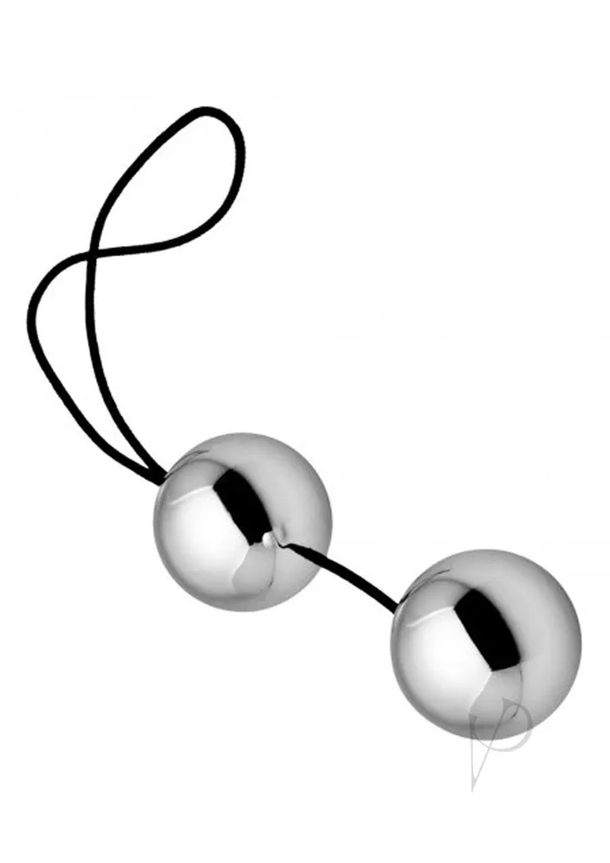 Dildos Trinity Vibes Trinity Vibes Sterling Gray Ben Wa Balls Gray