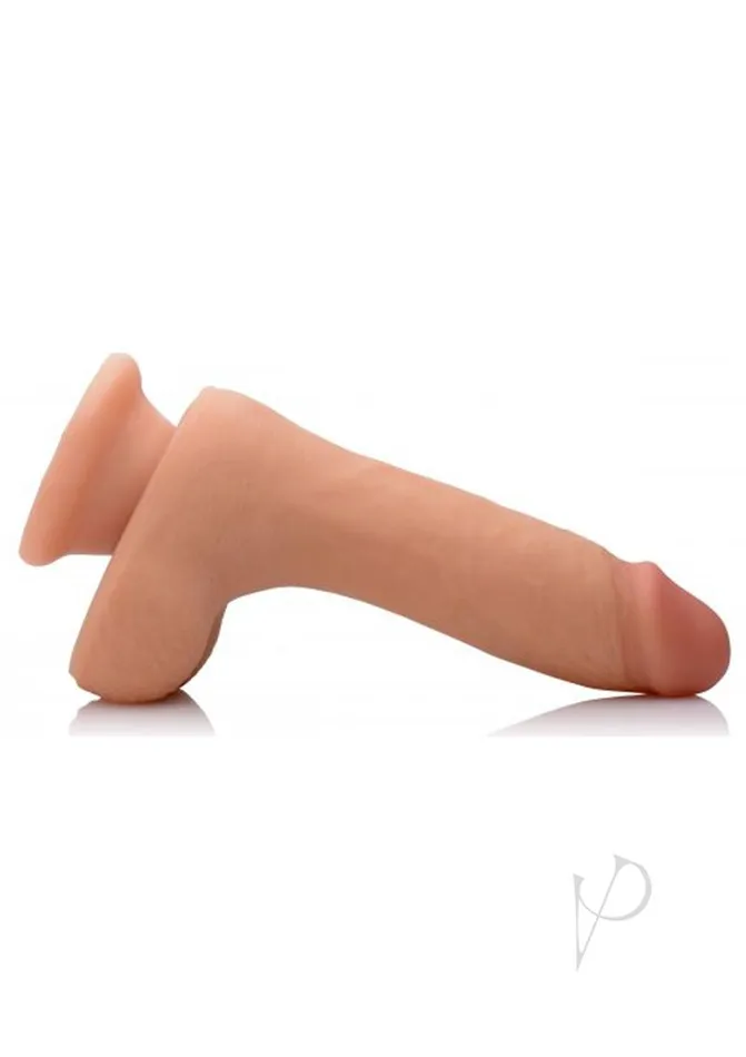 Dildos USA Cocks Dual Density Ameriskin 7in Dildo Vanilla Usa Cocks