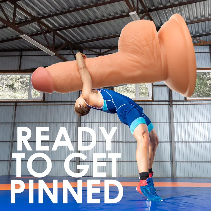 Dildos Wrestling Wayne 7 inch Dildo Curve Toys