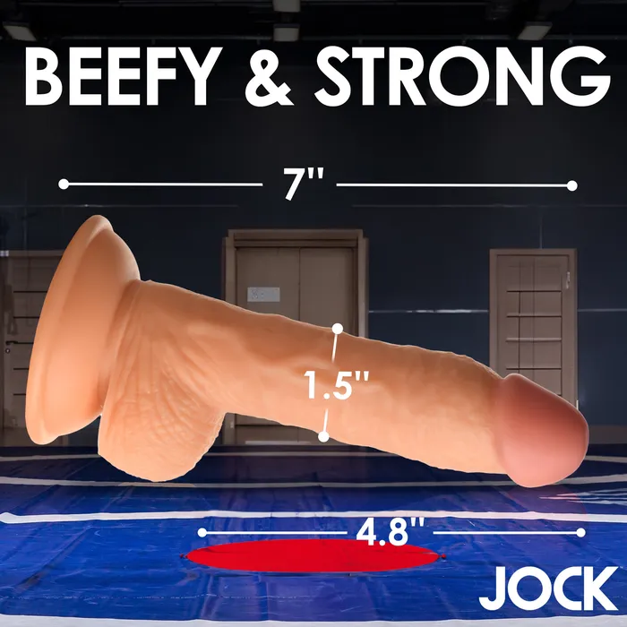 Dildos Wrestling Wayne 7 inch Dildo Curve Toys
