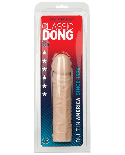 Doc Johnson Dildos Classic Dildo 8in Vanilla