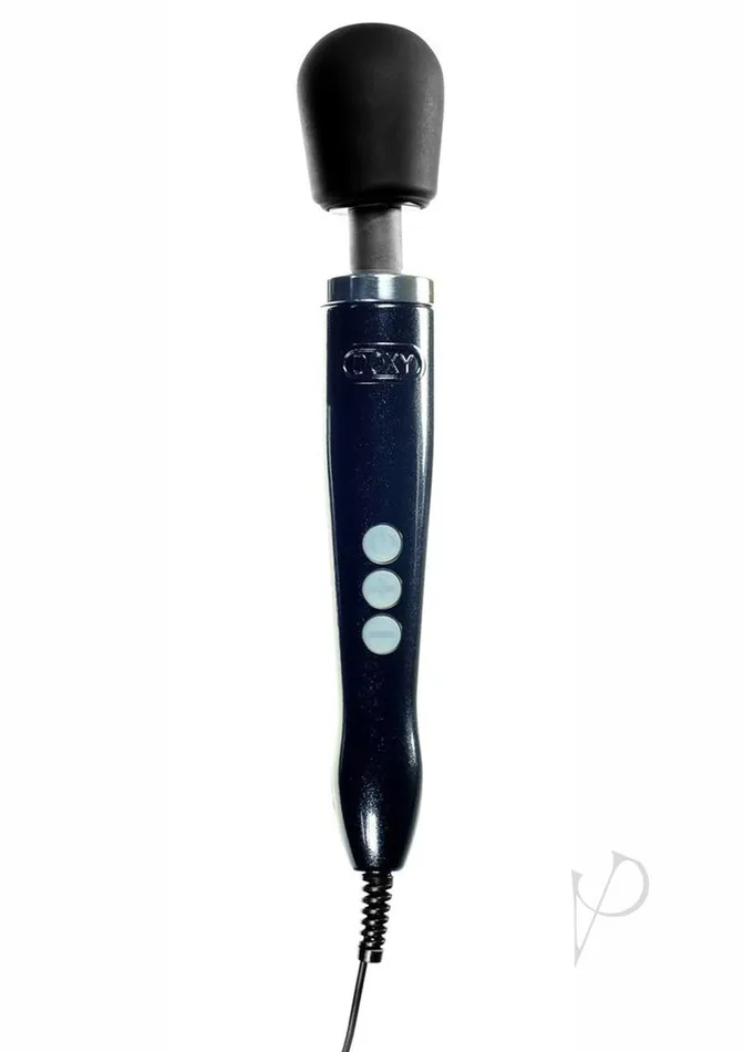 Doxy Doxy Die Cast Wand Metal PlugIn Vibrating Body Massager Black Anal