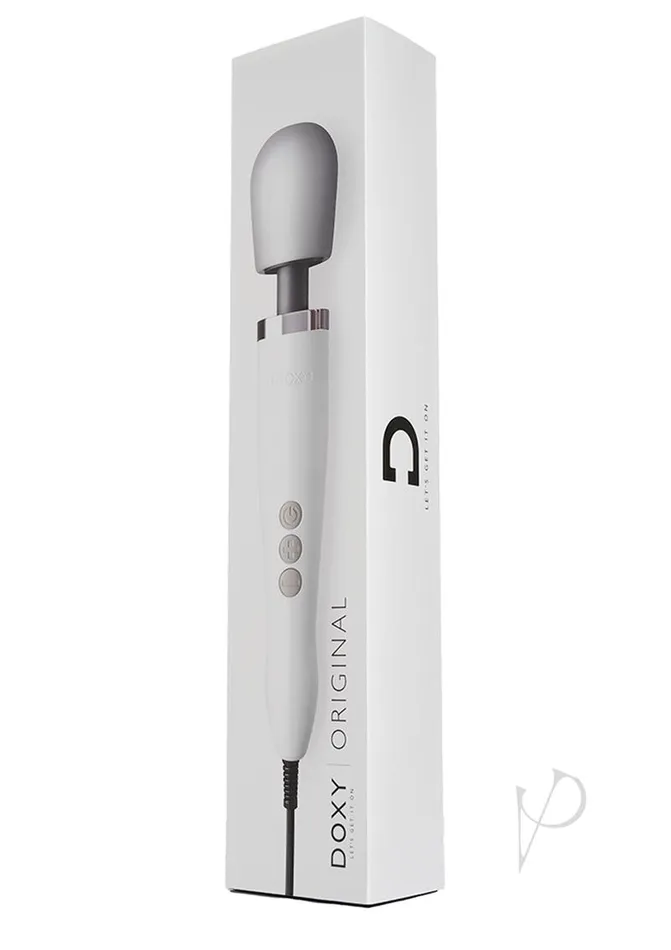 Doxy Female Sex Toys Doxy Original Wand Body Massager White