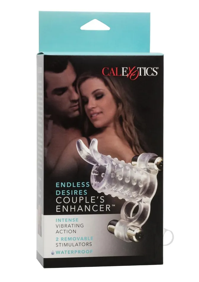 Endless Desires Couples Enhancer with Removable Bullets 425in Clear Couples Enhancers Couples Endless Desires Couples Enhancer with Removable Bullets 425in Clear Couples Enhancers Couples
