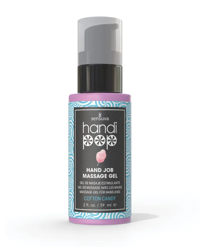 Enhancers Handi Pop Handipop Edible Massage Gel Cotton Candy 2oz Enhancers Handi Pop Handipop Edible Massage Gel Cotton Candy 2oz