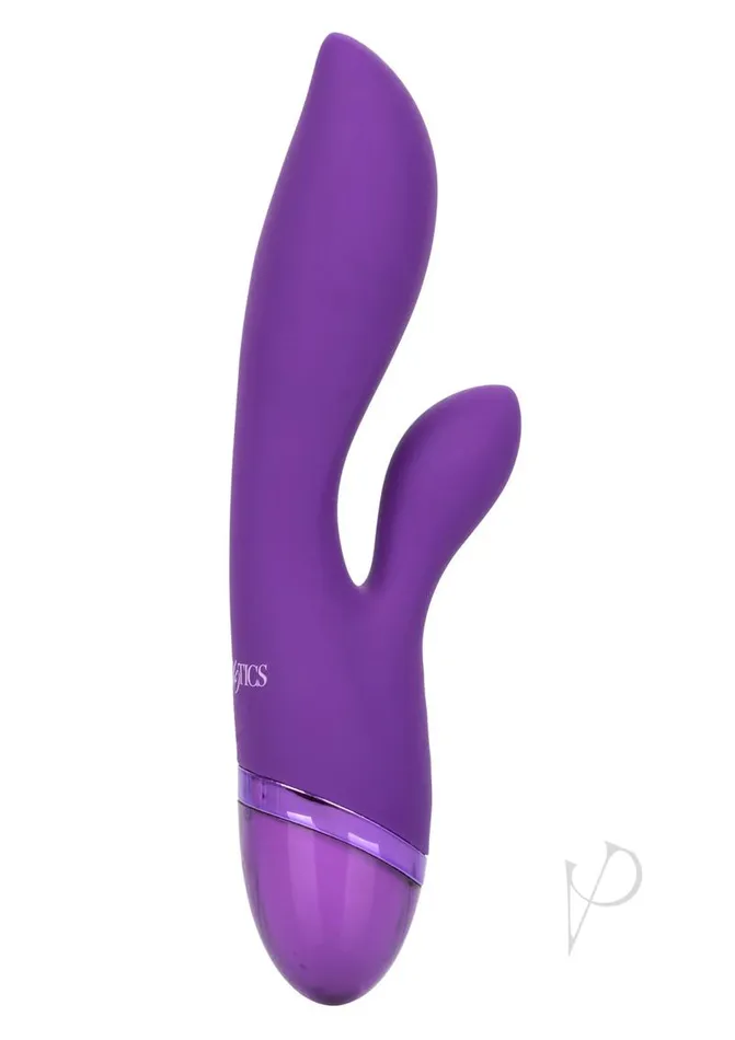 Female Sex Toys Aura Aura Dual Lover Dual Vibrating Silicone USB Rechargeable Waterproof Purple
