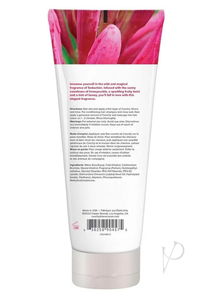 Female Sex Toys Coochy Coochy Shave Cream Seduction HoneysuckleCitrus 125oz Female Sex Toys Coochy Coochy Shave Cream Seduction HoneysuckleCitrus 125oz