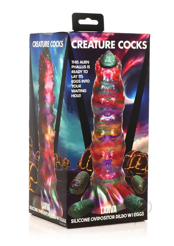 Female Sex Toys Creature Cocks Larva Silicone Ovipositor Dildo with Eggs Multicolor Creature Cocks Female Sex Toys Creature Cocks Larva Silicone Ovipositor Dildo with Eggs Multicolor Creature Cocks