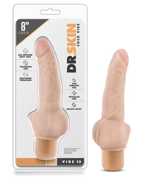 Female Sex Toys Dr Skin Dr Skin Silver Collection Cock Vibe 12 Vibrating Dildo 8in Vanilla Female Sex Toys Dr Skin Dr Skin Silver Collection Cock Vibe 12 Vibrating Dildo 8in Vanilla
