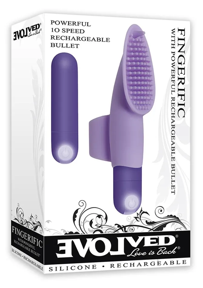 Female Sex Toys Evolved Fingerific Rechargeable Silicone Finger Vibrator Purple Female Sex Toys Evolved Fingerific Rechargeable Silicone Finger Vibrator Purple