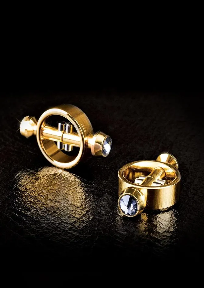 Female Sex Toys Fetish Fantasy Gold Fetish Fantasy Gold Magnetic Nipple Clamps Gold