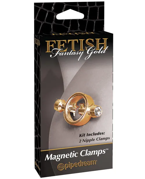 Female Sex Toys Fetish Fantasy Gold Fetish Fantasy Gold Magnetic Nipple Clamps Gold