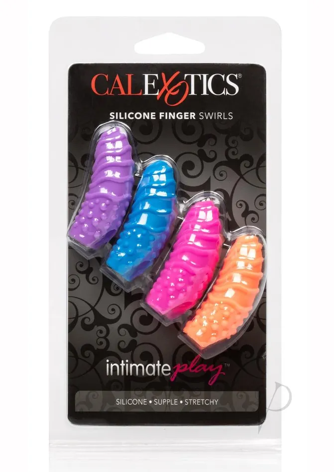 Female Sex Toys Intimate Play Intimate Play Silicone Finger Swirls Finger Massagers 4 Pack Assorted Colors Female Sex Toys Intimate Play Intimate Play Silicone Finger Swirls Finger Massagers 4 Pack Assorted Colors