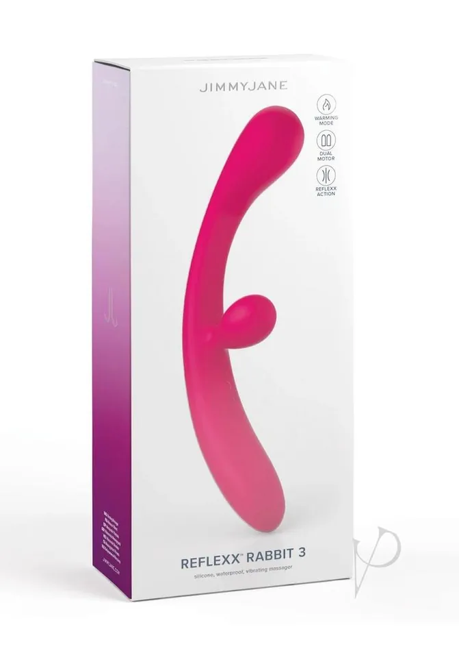Female Sex Toys Jimmyjane JimmyJane Reflexx Rabbit 3 Rechargeable Silicone Rabbit Vibrator Fuchsia Female Sex Toys Jimmyjane JimmyJane Reflexx Rabbit 3 Rechargeable Silicone Rabbit Vibrator Fuchsia