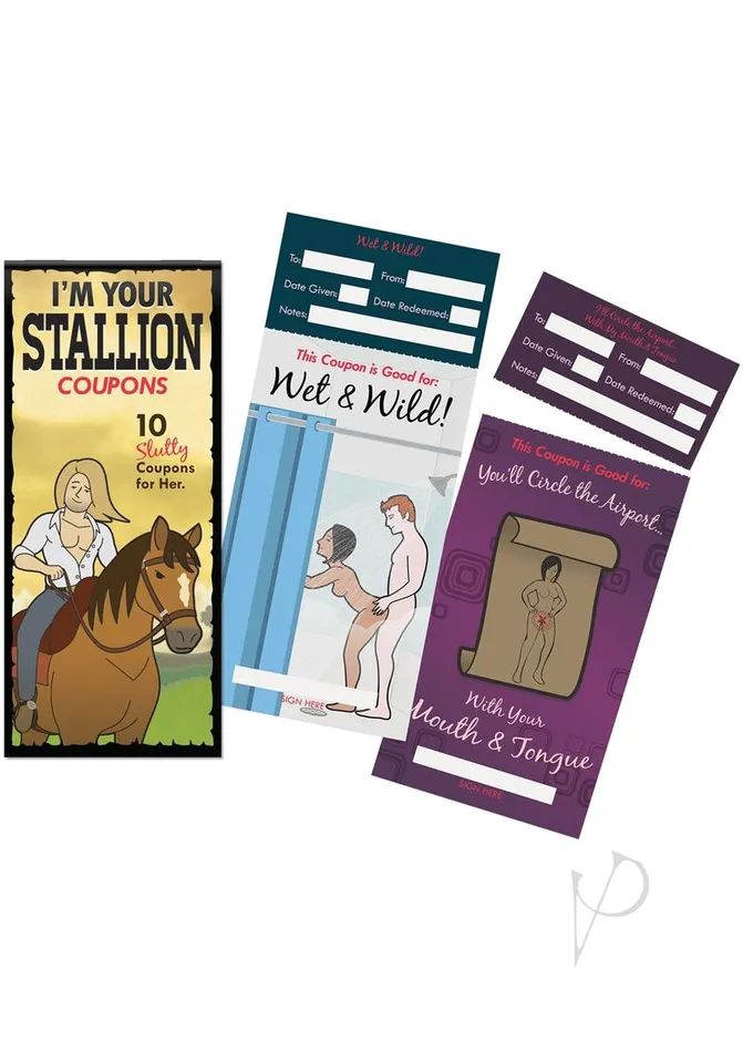 Female Sex Toys Kheper Games Im Your Stallion Coupons 10 Slutty Coupons For Her Female Sex Toys Kheper Games Im Your Stallion Coupons 10 Slutty Coupons For Her