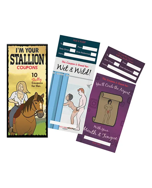 Female Sex Toys Kheper Games Im Your Stallion Coupons 10 Slutty Coupons For Her Female Sex Toys Kheper Games Im Your Stallion Coupons 10 Slutty Coupons For Her