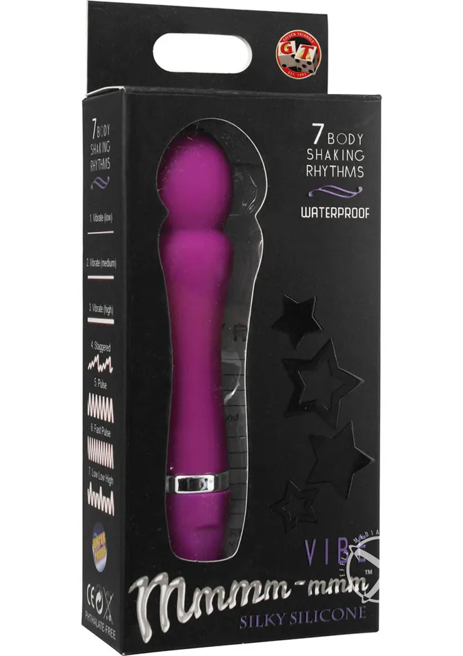 Female Sex Toys Mmmm Mmm Vibe Mmmm Mmm Silicone Pop Vibrator Lavender