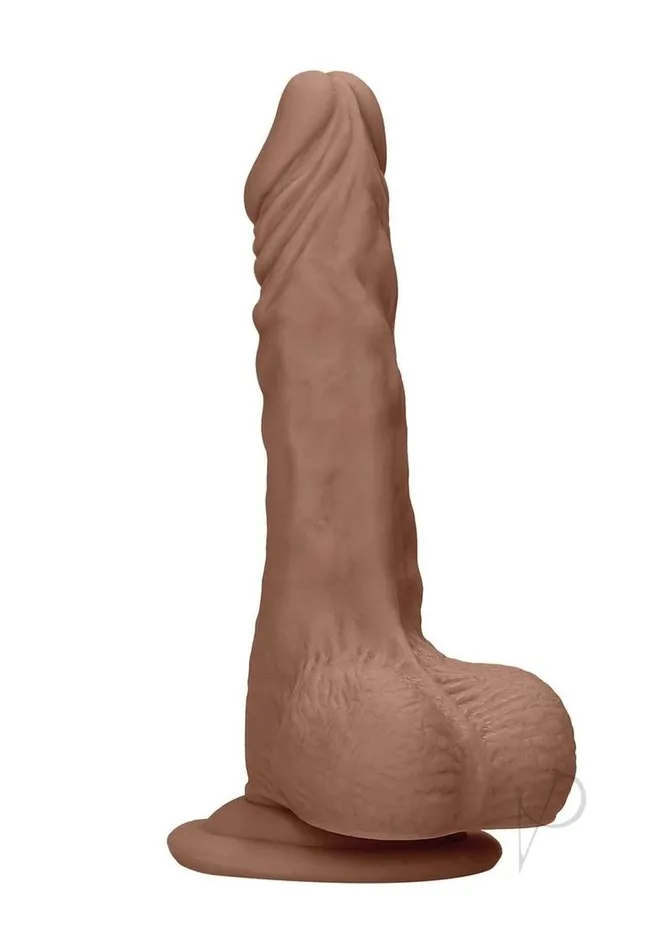 Female Sex Toys Real Rock RealRock Skin Realistic Dildo with Balls 7in Caramel Female Sex Toys Real Rock RealRock Skin Realistic Dildo with Balls 7in Caramel