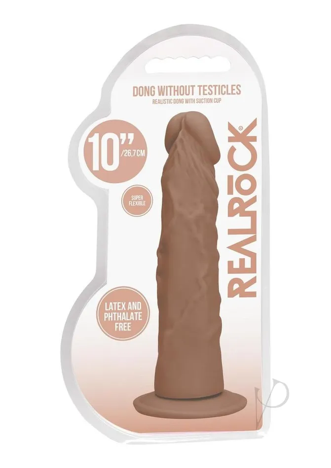 Female Sex Toys Real Rock RealRock Skin Realistic Dildo Without Balls 10in Caramel Female Sex Toys Real Rock RealRock Skin Realistic Dildo Without Balls 10in Caramel