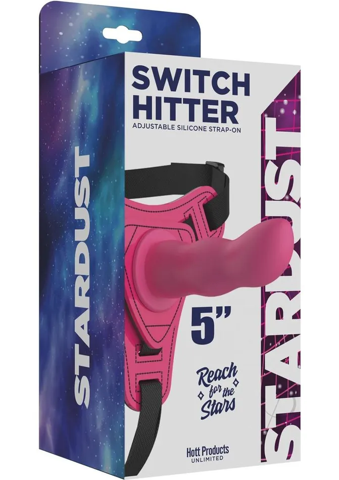 Female Sex Toys Stardust Stardust Switch Hitter Adjustable Silicone StrapOn Pink Female Sex Toys Stardust Stardust Switch Hitter Adjustable Silicone StrapOn Pink