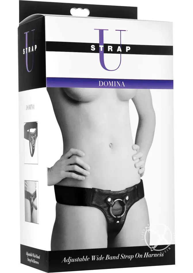 Female Sex Toys Strap U Domina Adjustable Wide Band Strap On Harness Black Strap U Female Sex Toys Strap U Domina Adjustable Wide Band Strap On Harness Black Strap U