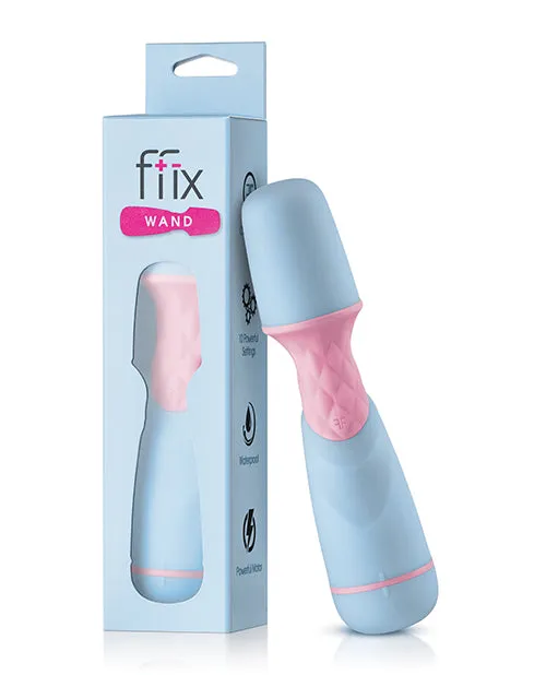 Femme Funn Ffix Mini Wand Blue Femme Funn Vibrators Femme Funn Ffix Mini Wand Blue Femme Funn Vibrators