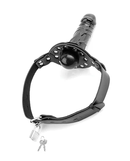Fetish Fantasy Series Couples Fetish Fantasy Series Deluxe Ball Gag with Dong Black Fetish Fantasy Series Couples Fetish Fantasy Series Deluxe Ball Gag with Dong Black