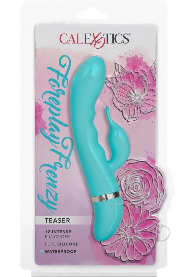 Foreplay Frenzy Female Sex Toys Foreplay Frenzy Teaser Silicone Rabbit Vibrator Blue Foreplay Frenzy Female Sex Toys Foreplay Frenzy Teaser Silicone Rabbit Vibrator Blue