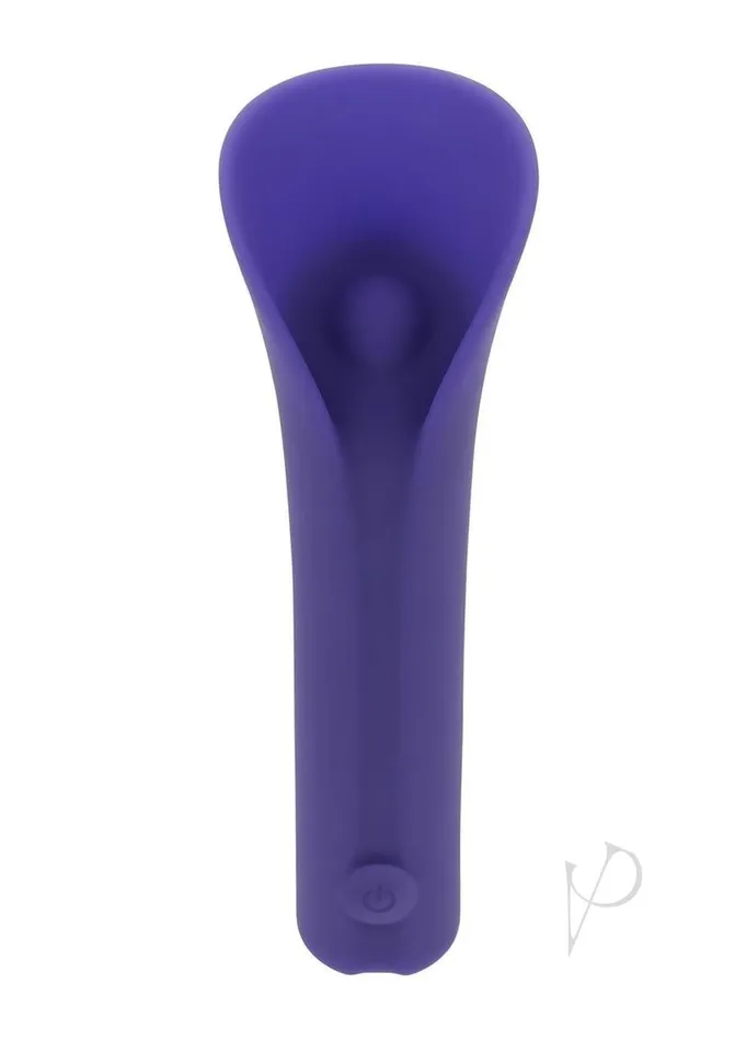 Full Coverage Rechargeable Silicone Bullet Purple Evolved Female Sex Toys
