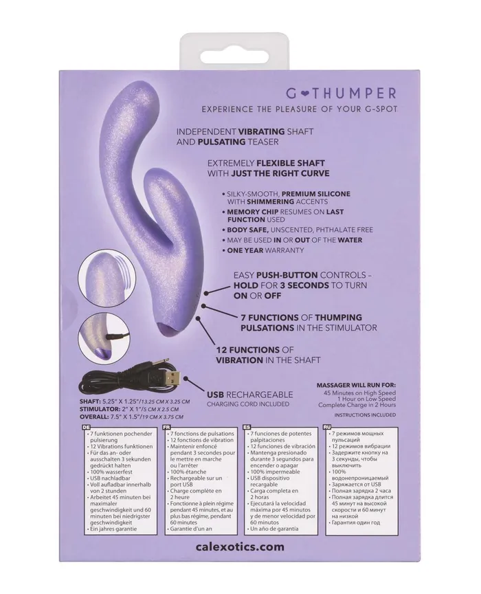 GLove GThumper Purple G Love Vibrators GLove GThumper Purple G Love Vibrators