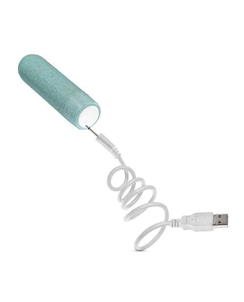Gaia Female Sex Toys Gaia Eco Rechargeable Bullet Vibrator Aqua