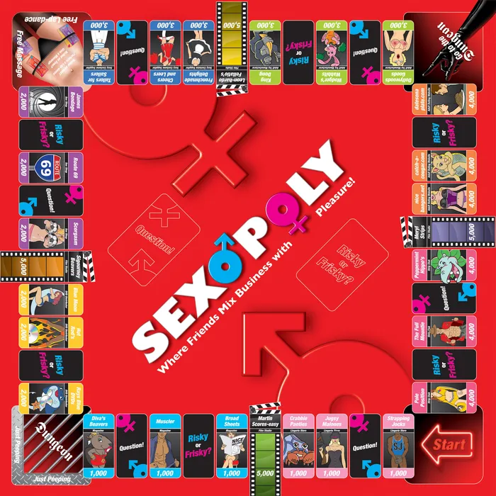 Games SimpleeDiscreet Sexopoly Game
