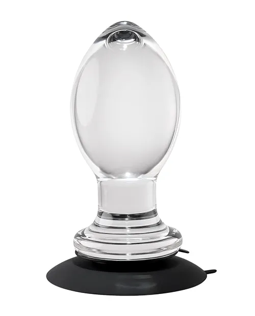 Gender X Anal Gender X Crystal Ball Glass Plug Clear