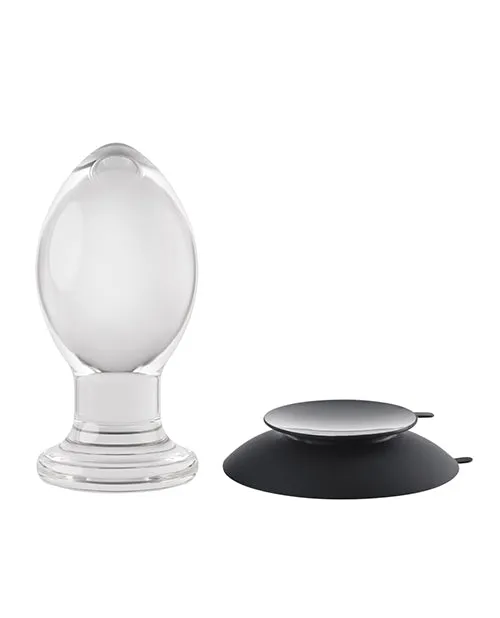 Gender X Anal Gender X Crystal Ball Glass Plug Clear