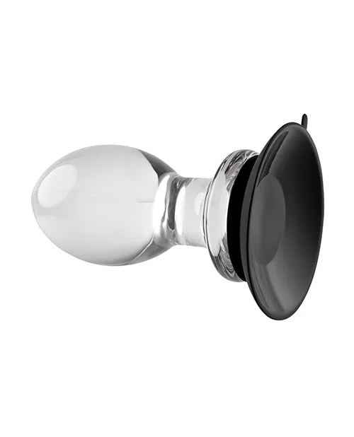 Gender X Anal Gender X Crystal Ball Glass Plug Clear