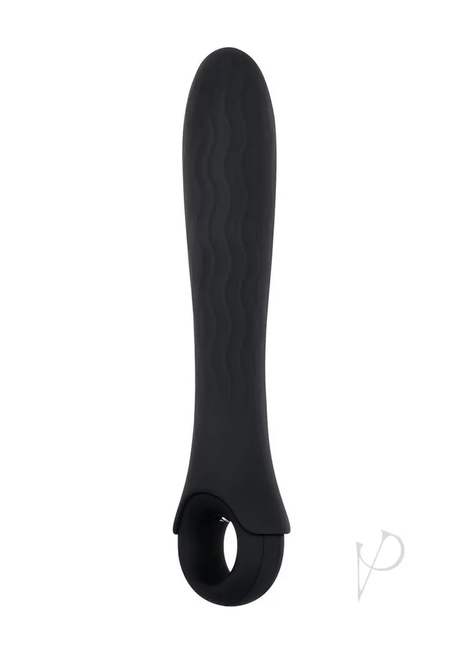 Gender X Anal Gender X Powerhouse Rechargeable Silicone Vibrator Black