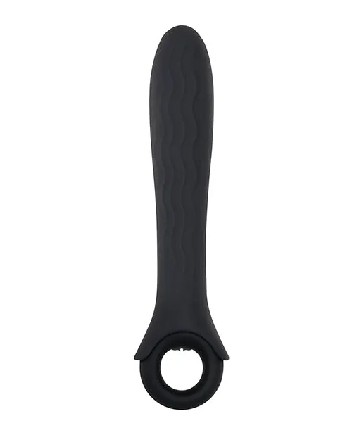 Gender X Anal Gender X Powerhouse Rechargeable Silicone Vibrator Black