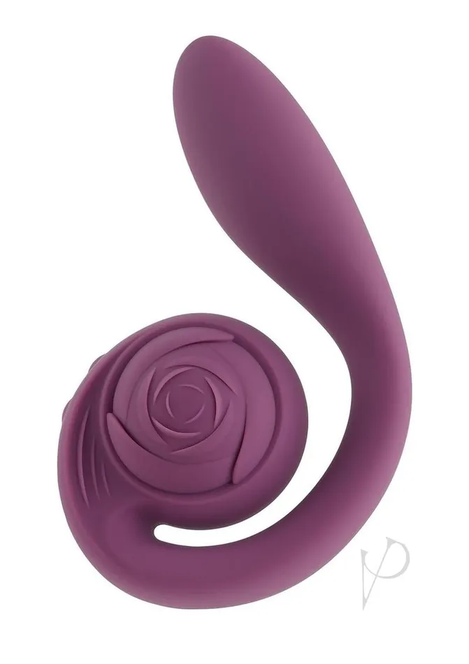Gender X Female Sex Toys Gender X Poseable You Rechargeable Silicone Vibrating Dildo Purple